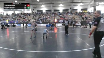 A 106 lbs Cons. Round 1 - Jason Taylor, Alcoa High School vs Klint Knight, Carter High School