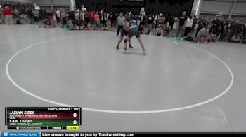 190 lbs Quarterfinal - Jaelyn Sides, Southwest Timberwolves Wrestling Club vs Cain Tigges, Moen Wrestling Academy