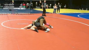 5A 190 lbs Semifinal - Camille Harris, Frisco Memorial vs Violet Winkley, Anna