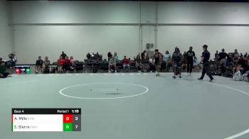 120 lbs Round 2 (6 Team) - Edwin Sierra, Poway vs Antonio Mills, Roundtree