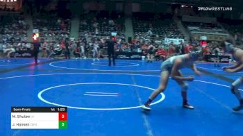 175 lbs Semifinal - Max Shulaw, CP Wrestling vs Jacob Hansen, Corespeed