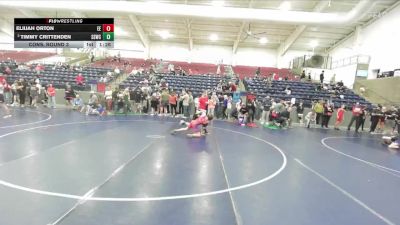 103 lbs Cons. Round 3 - Timmy Crittenden, South Summit Wrestling Club vs Eliijah Orton, Evanston Elite