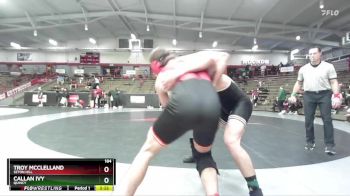 184 lbs Cons. Round 4 - Callan Ivy, Quincy vs Troy McClelland, Seton Hill