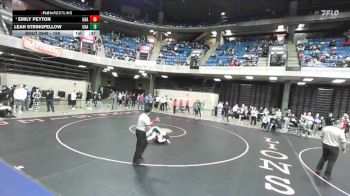 100 lbs Quarterfinal - Emily Peyton, Unattached vs Leah Stringfellow, Unattached