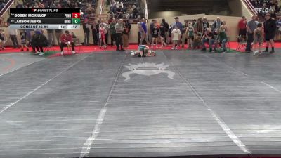 80_B lbs Consi Of 16 #1 - Bobby Mckillop, Penn Trafford vs Larson Jeske, North Star