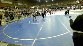 116 lbs Consolation - Liam ODea, Cowboy Kids WC vs Maximus Adamson, Mountain Grapplers WC