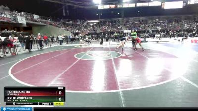 114G Cons. Round 6 - Fortina Ketia, Boise Girls vs Kylie Whitaker, Walla Walla Girls