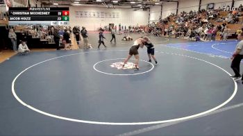 285 lbs Champ. Round 1 - Christian McChesney, Baldwin Wallace vs Jacob Holtz, John Carroll