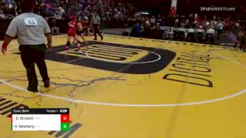 100 lbs Cons. Semi - Candice Brickell, Coronado vs Hayden Newberg, Vista Ridge