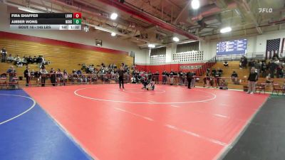 145 lbs Quarterfinal - Fira Shaffer, Londonderry vs Amber Wong, Nashua South