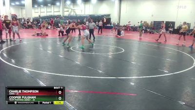 190 lbs Finals (8 Team) - Charlie Thompson, AAWA vs Cooper Fulgham, Team Montana Sidney