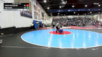 105 Girls Champ. Round 1 - Malia Kollmeyer, Scripps Ranch vs Mia Alejo, Clairemont