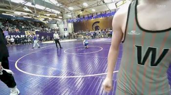 110 lbs Cons. Round 2 - Levi Nick, Libby vs Jaxson Didier, Williston