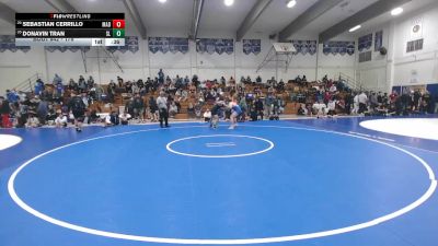 179 lbs Cons. Round 2 - Donavin Tran, San Leandro vs Sebastian Cerrillo, Madera