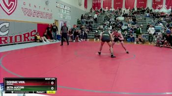 165 lbs Cons. Round 2 - Seth Aucoin, Pagosa Springs vs Dominic Vigil, Legend