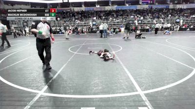 43 lbs Consi Of 8 #2 - Jacob Hefner, ATT Mocco Wrestling vs Macklin McDonough, Rogersville WC