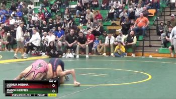 113 lbs Cons. Round 5 - Mason Hermes, Edison vs Joshua Medina, Clay