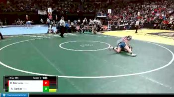 147 lbs Semifinal - Aspen Barber, Palmer Ridge vs Desza Munson, Pomona