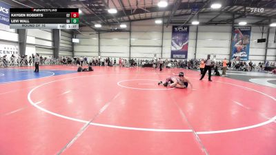 132 lbs Round Of 16 - Kaygen Roberts, KY vs Levi Wall, GA
