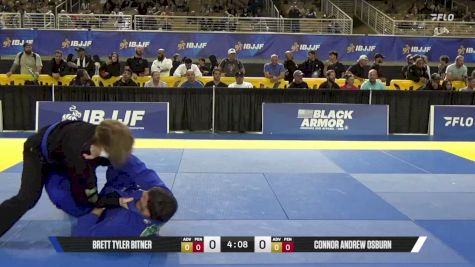 Connor Andrew Osburn vs Brett Tyler Bitner 2026 Pan Jiu Jitsu IBJJF Championship