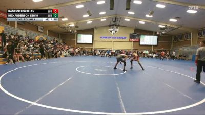 157 lbs Cons. Round 4 - Kadrick Lewallen, Arizona Christian University vs Neo Anderson Lewis, Arizona Christian University