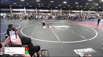 42 lbs 2nd Place - Radley Furr, Pounders WC vs Jiovani Rodriguez, Victory WC-Central WA