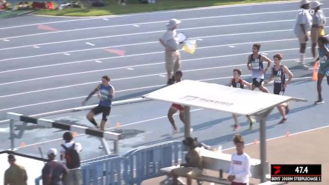 Youth Boys' 2k Steeplechase, Finals 1 - Age 15-16