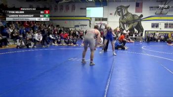 175 lbs Quarterfinal - Landon Wainwright, West Liberty vs Tyde Nelsen, Dallas Center-Grimes