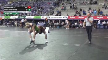 157 lbs Placement Matches (16 Team) - Dylan Straley, Southern Oregon vs Irish Furthmyre, Providence (Mont.)