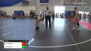 156 lbs Final - Nathan Druckrey, Askren4 vs Calvin Hargrove, Law (WI)