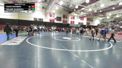 235 lbs Champ. Round 1 - Melanie Valenzuela, Warren vs Alexia Escobedo, Walnut