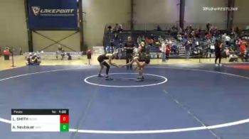 115 lbs Final - LOGAN SMITH, Woodland Wrestling vs Asher Neubauer, Storm Wrestling Center