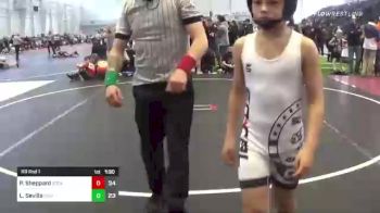 92 lbs Rr Rnd 1 - Parker Sheppard, Socal Grappling Club vs Luke Sevilla, Pride WC