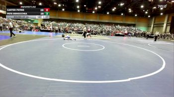 113 lbs Round Of 64 - Carter Petrie, Liberty vs Pete Bengochea, Lowry