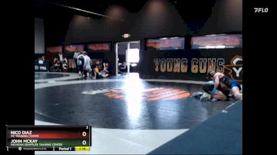 97 lbs Round 2 - John McKay, Michigan Grappler Training Center vs Nico Diaz, M2 Training Center