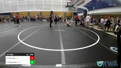 64-70 lbs Rr Rnd 3 - Aibhlinn Garmon, Norman Grappling Club vs Paisleigh Carpenter, Choctaw Ironman Youth Wrestling