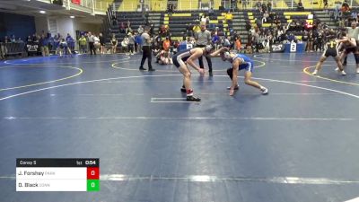 139 lbs Consy 5 - Jake Forshey, Parkersburg South-WV vs Dominic Black, Connellsville