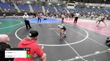 50 lbs Consolation - Kaine Breen, Land Shark WC vs Kash Conde, Bear Cave WC