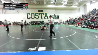 175 lbs Semifinal - Kash Talauega, Villa Park vs Efosa Osayande, Peninsula