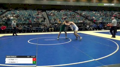174 lbs Semifinal - Kyle Pope, Wyoming vs Kimball Bastian, UN-Utah Valley