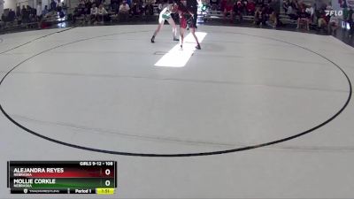 108 lbs Round 2 - Mollie Corkle, Nebraska vs Alejandra Reyes, Nebraska