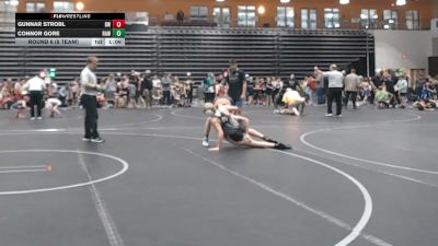 140 lbs Round 6 (8 Team) - Gunnar Strobl, Darkhorse Wrestling vs Connor Gore, RAW