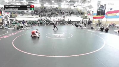 150 lbs Placement Matches (16 Team) - Blake Edwards, Thunder Basin High School vs Trace Blajszczak, Natrona County