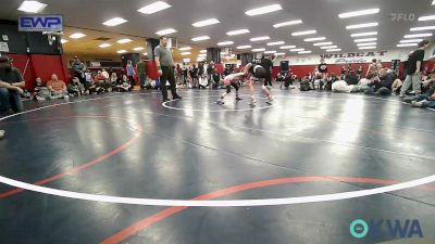 75 lbs Rr Rnd 2 - Corbin Vieyra, TopGuns 15U vs Jaxon Vanderpool, Ponca City