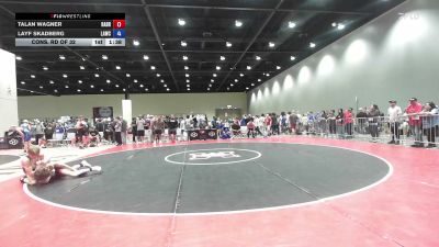 113 lbs Cons. Rd Of 32 - Talan Wagner, Basement Brawlers vs Layf Skadberg, Las Animas Wrestling Club