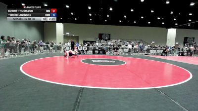 157 lbs Champ. Rd Of 32 - Bowdy Thomason, Blackwell Wrestling Club vs Brice Lozinsky, Lost City Wrestling Club