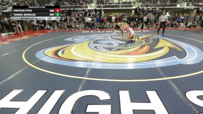 132 lbs Round Of 16 - Cristian Pote, Danbury vs Yandel Morales, Andover