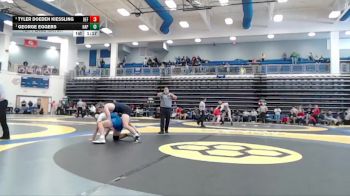 215 lbs 1st Place Match - George Eggers, Napoleon vs Tyler Doeden Kiessling, Defiance