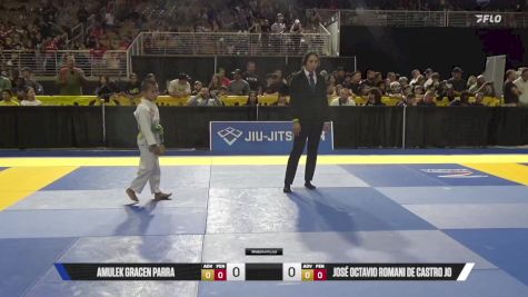 José Octavio Romani De Castro Jo vs Amulek Gracen Parra 2025 Pan Kids Jiu-Jitsu IBJJF Championship