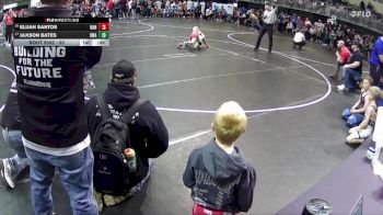65 lbs Champ. Round 1 - Jaxson Bates, Siouxland Wrestling Academy vs Elijah Santos, Randolph